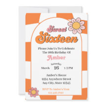 Groovy Sweet 16 Födelsedagsfester