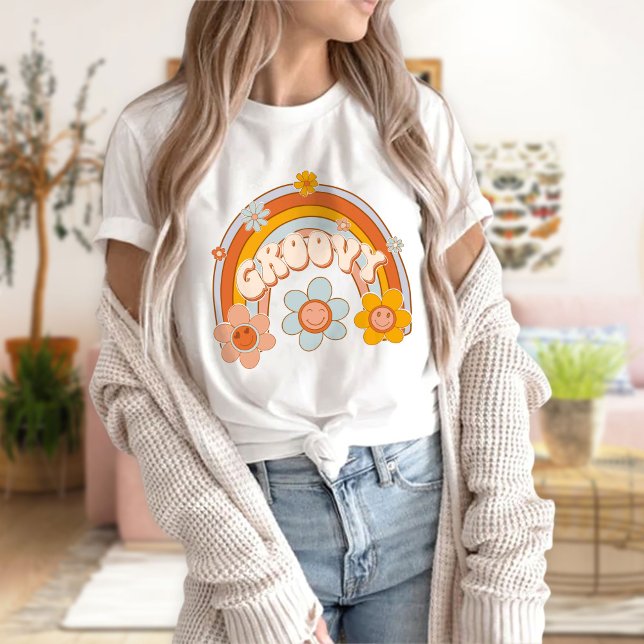 Groovy T-shirt | Staplad T-shirt, baksida | Retro (Skapare uppladdad)