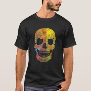 Groovy Tattooed Skull T-shirt