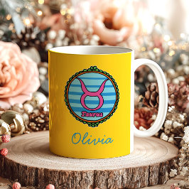 Groovy Taurus Specialdesign Kaffemugg