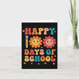 Groovy Teacher Student 100-dagen i Lycklig 1 Kort