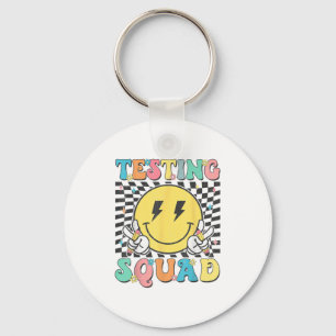 Groovy Testdag Testning Squad Motivation Lärare S Nyckelring