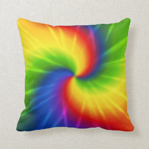 Groovy Tie Dye Kudde