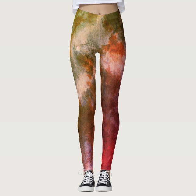 Groovy Tie dye Leggings (Framsida)