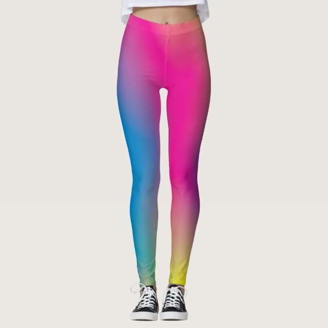 Groovy Tie Dye Leggings (Framsida)