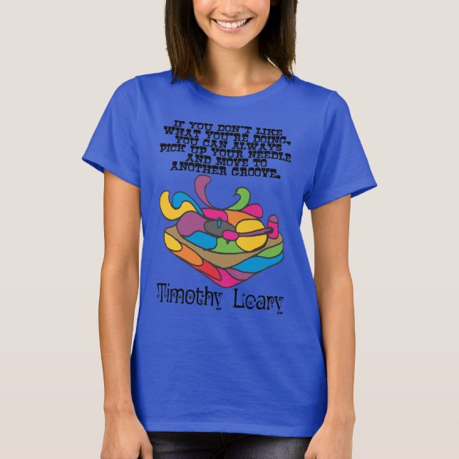 Groovy - Timothy Leary T Shirt (Framsida)