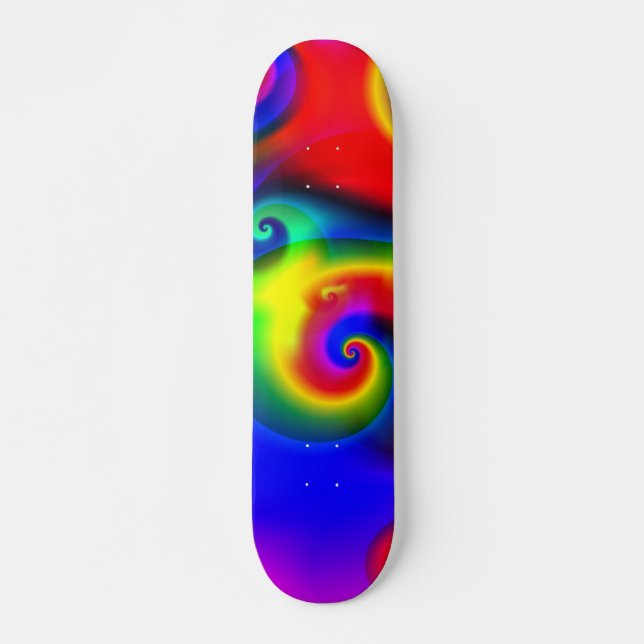 Groovy Timz Cali 70s Retro Classic Best Skateboard (Framsida)