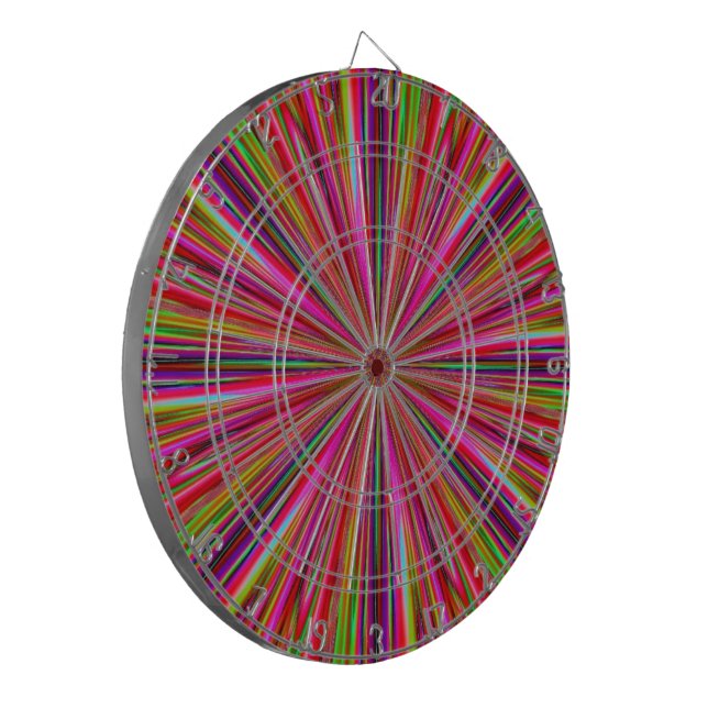 GROOVY TIMZ DARTBOARD GAME - PSYCHEDELIC LEKSAKER  DARTTAVLA (Vänstra Framsidan)