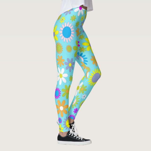Groovy Timz Stretch Byxor - Leggings - Gym Workout (Höger)