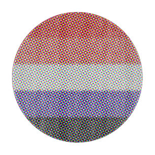 Groovy Trippy Abstrakt Cupioromantisk Prideflagga
