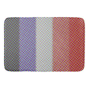 Groovy Trippy Abstrakt Cupioromantisk Prideflagga Badrumsmatta