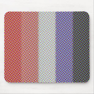 Groovy Trippy Abstrakt Cupioromantisk Prideflagga Musmatta