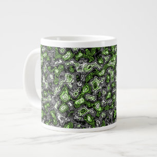 Groovy Trippy Grungy Funky Abstrakt Agender Stolth Jumbo Mugg