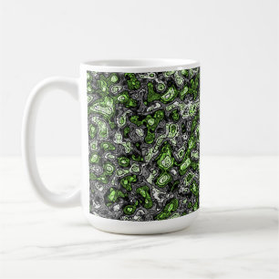 Groovy Trippy Grungy Funky Abstrakt Agender Stolth Kaffemugg