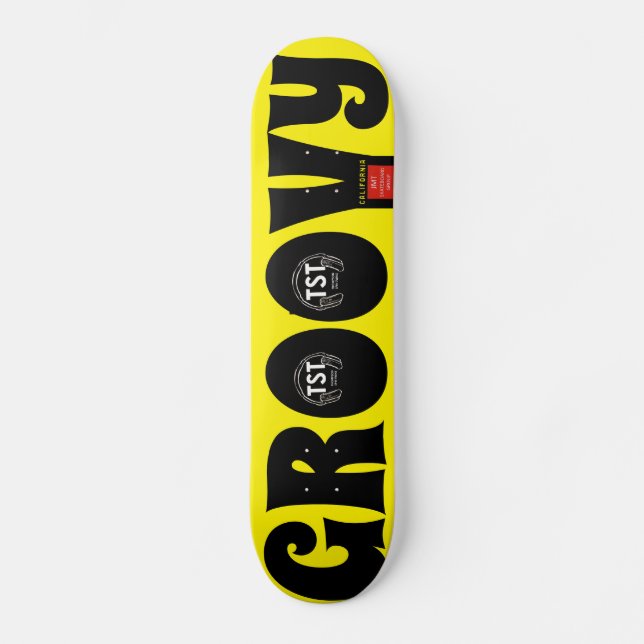 GROOVY / TST   Skateboard (Framsida)