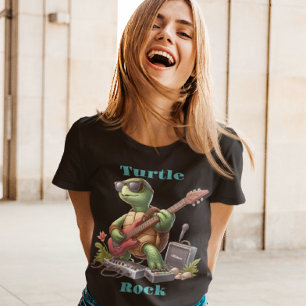 Groovy Turtles Electric Riff T Shirt