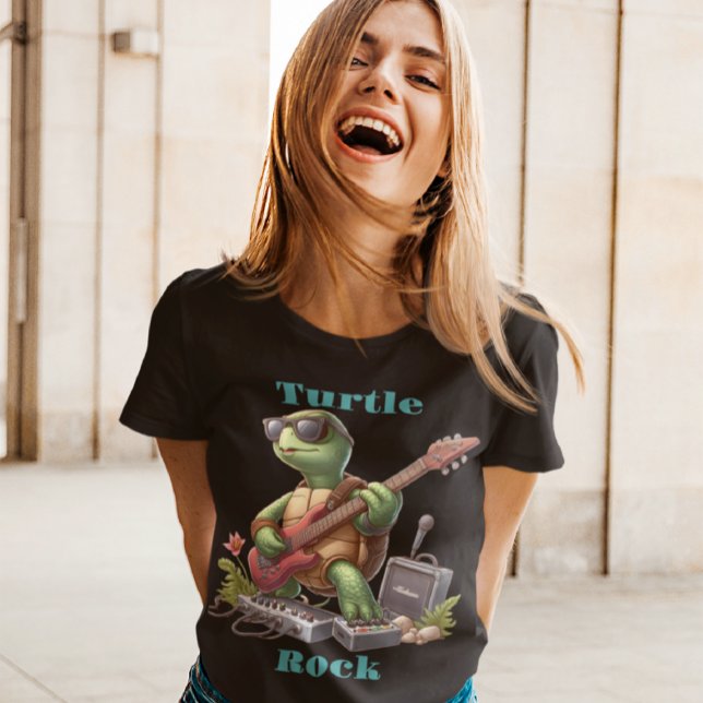 Groovy Turtles Electric Riff T Shirt (Skapare uppladdad)