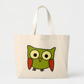 Groovy uggla jumbo tygkasse