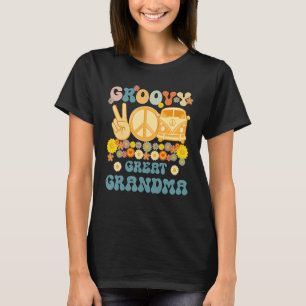 Groovy Underbar Grandma Retro Matching Family Baby T Shirt