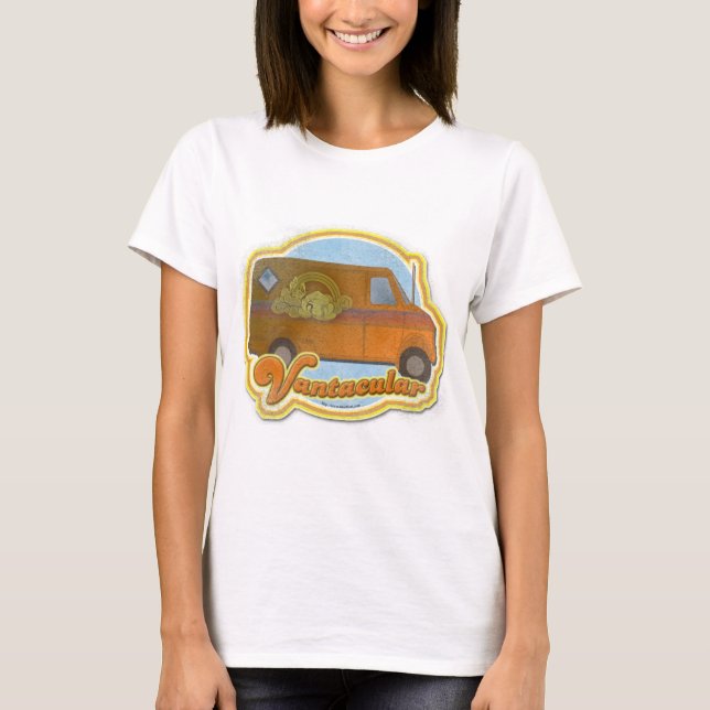 Groovy Vantacular Seventies Van T Shirt (Framsida)