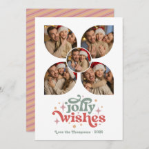 Groovy Vibes Retro Photo Collage jul