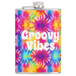 Groovy Vibes Tie Dye Anpassade Fickplunta