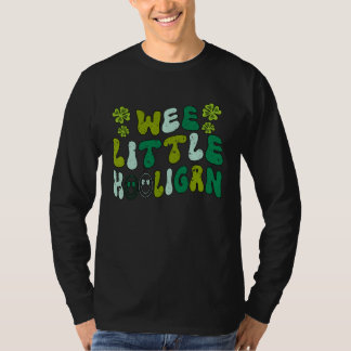 Groovy WEE LITTLE HOOLIGAN Kids St Patrick s Day B T Shirt