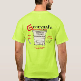 Groovyals Pianos T Shirt