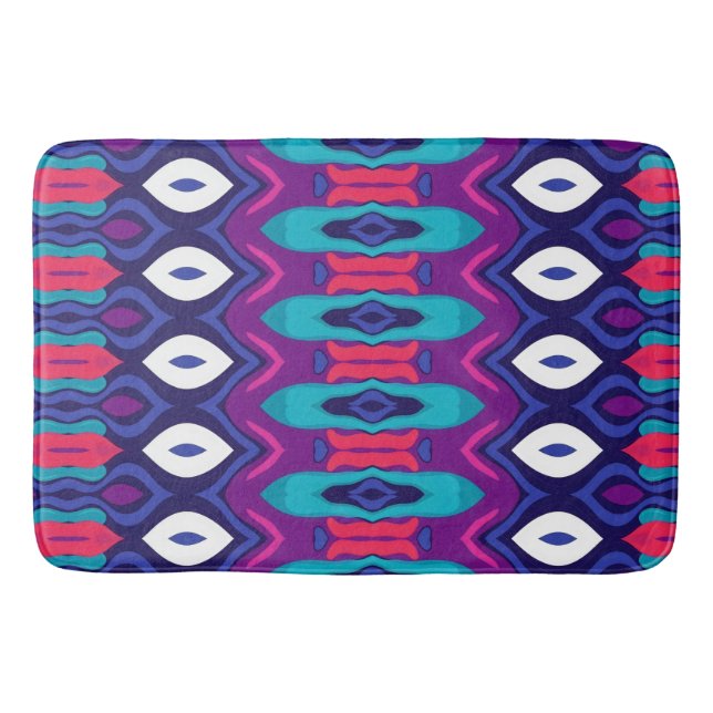 Groovydroppar och diamanter badrumsmatta (Framsidan)