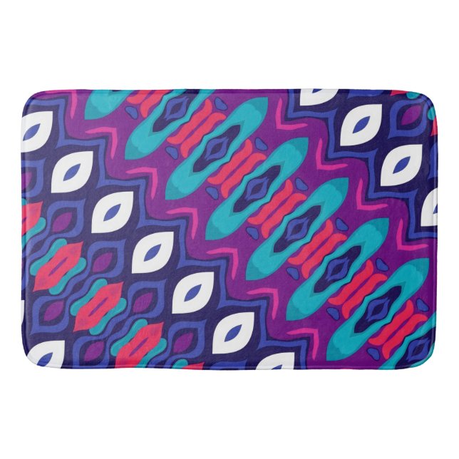 Groovydroppar och diamanter badrumsmatta (Framsidan)