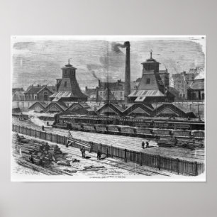 Groparna av St Pierre & St Paul på Le Poster