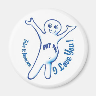 Gropen klappar den Pansexual Spokesthingen Magnet