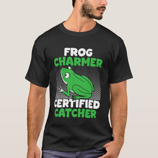 Gropfångare Charmer Cretifierad Groda T Shirt (Framsida)