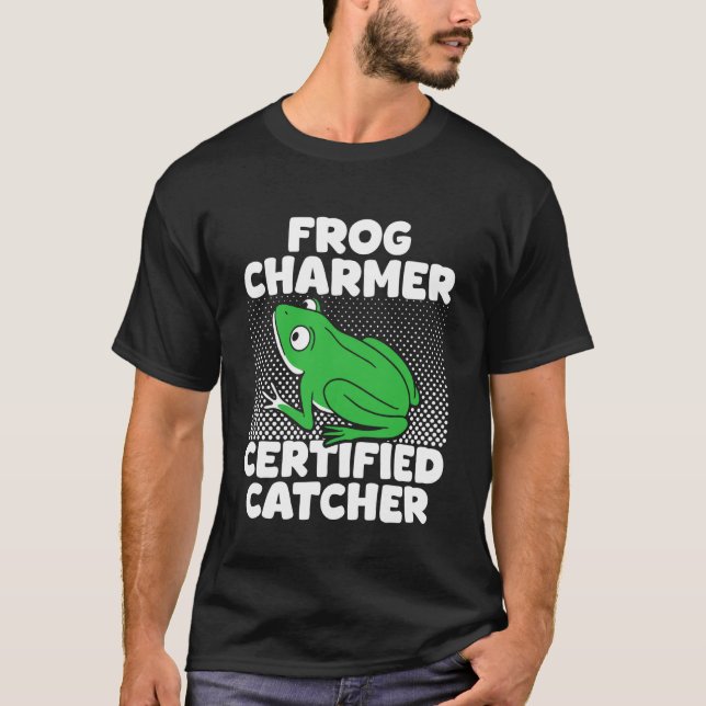Gropfångare Charmer Cretifierad Groda T Shirt (Framsida)