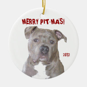 GROPTJUR GLAD PIT-MAS JULGRANSPRYDNAD KERAMIK