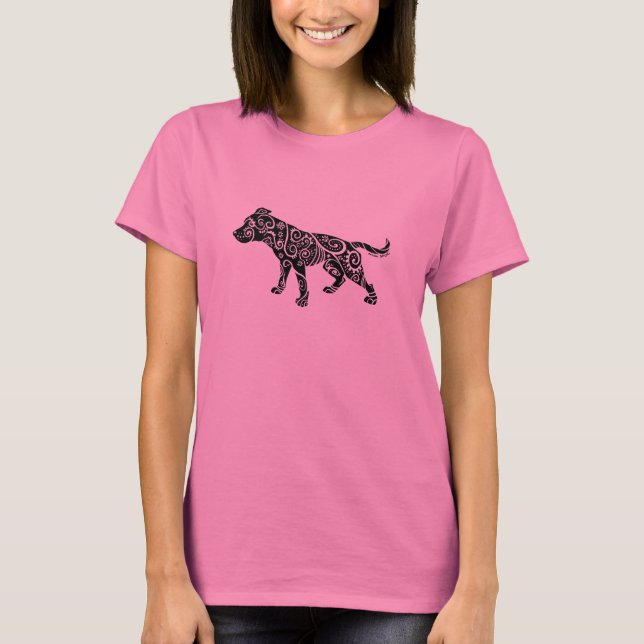 Groptjurar är den härliga skjortan t shirt (Framsida)