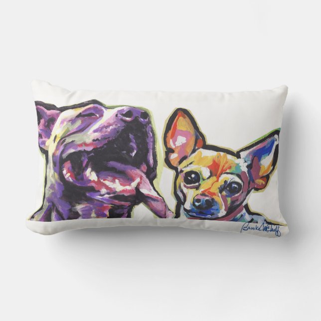 GroptjurChihuahua Lumbarkudde (Framsida)