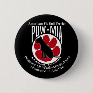 Groptjuren knäppas POWMIA-stil Knapp
