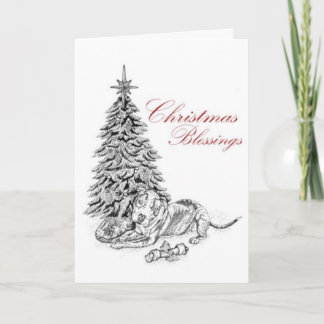 Groptjurjulkort Helgkort