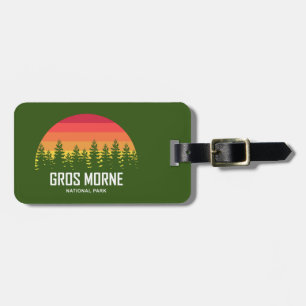 Gros Morne nationalpark Bagagebricka