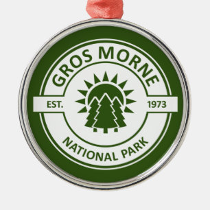 Gros Morne nationalpark Julgransprydnad Metall