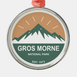 Gros Morne nationalpark Julgransprydnad Metall