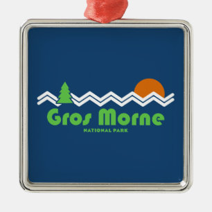 Gros Morne nationalpark Retro Julgransprydnad Metall