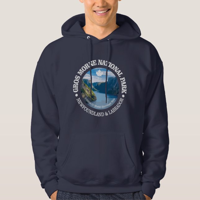 Gros Morne nationalpark Sweatshirt Med Luva (Framsida)