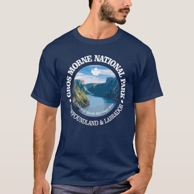 Gros Morne nationalpark T Shirt (Framsida)