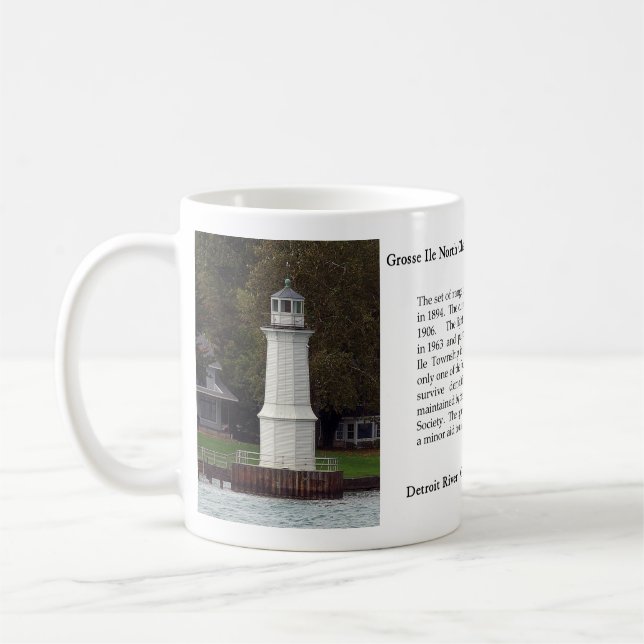 Grosse Ile North Channel Front Range Light mugg (Vänster)
