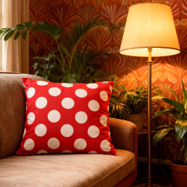 Große Punkte - rot weiß | Kudde