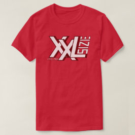 Grösse XXL - SIZE XXL - my Number Designerschrift T Shirt