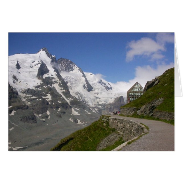 Grossglockner Hälsningskort (Framsidan Horizontal)