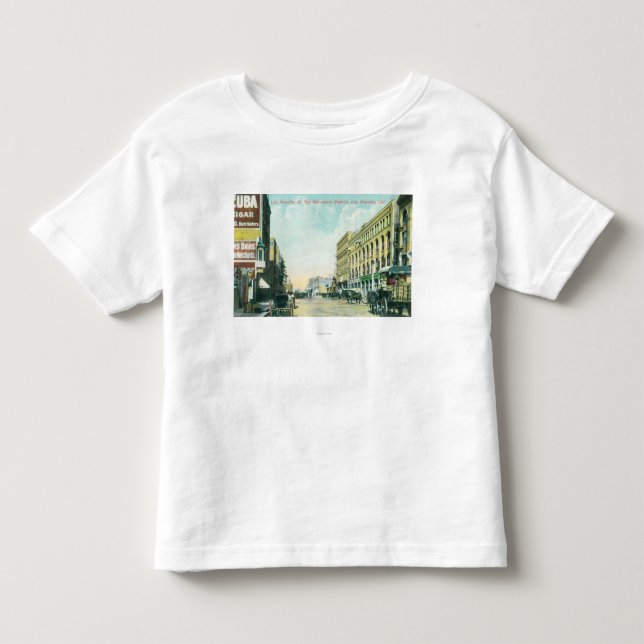 Grossistområdesplats på den Los Angeles gatan Tröja (Framsida)